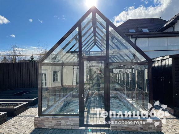 Теплица Рада Прайм 3,2 на 5,0 м под стекло (16 м²)